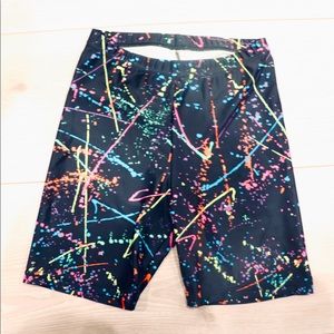 American Apparel Neon Biker Shorts